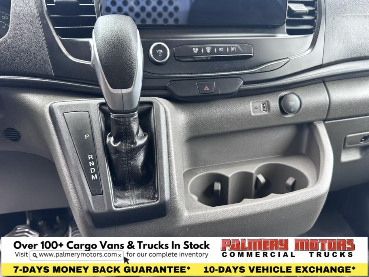 2023 Ford Transit Cargo Van T-350 130" Low Roof + Divider Photo