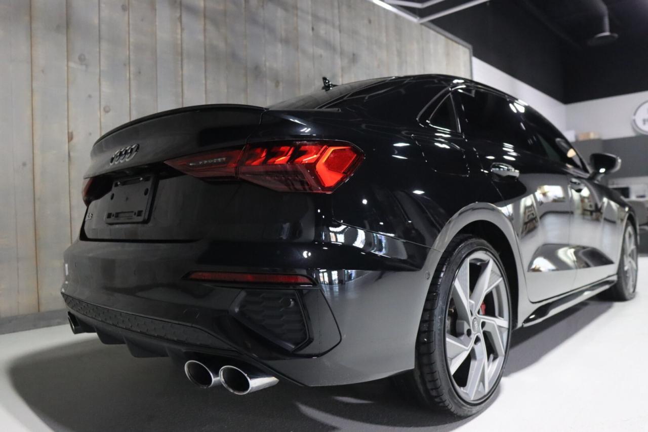 2022 Audi S3 TECHNIK 2.0T  ADVANDED HANDLING  BLACK OPTICS Photo3