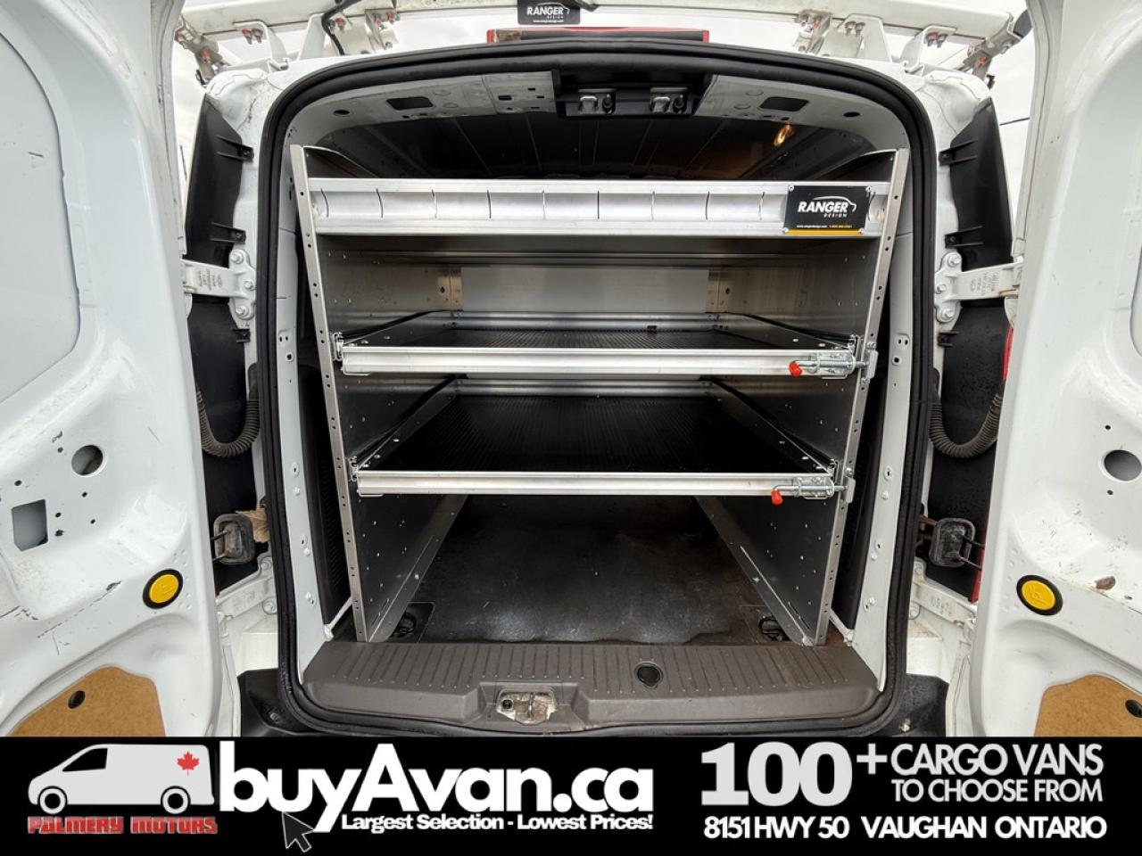 2020 Ford Transit Connect Cargo Van XLT Racks Divider Shelves Photo