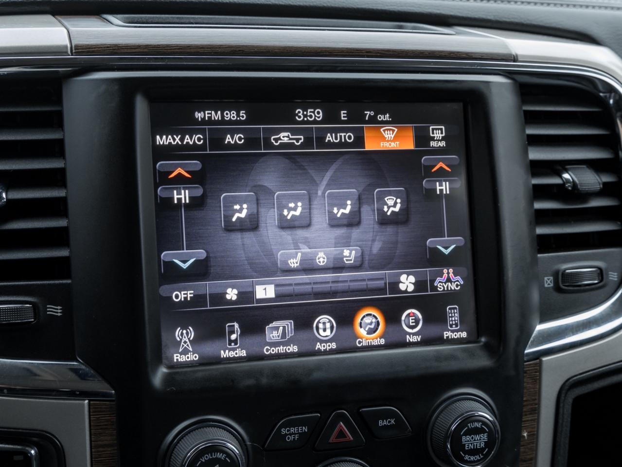 2017 RAM 1500 4WD Crew Cab 140.5 Laramie, NO ACCIDENT, LEATHER, Photo