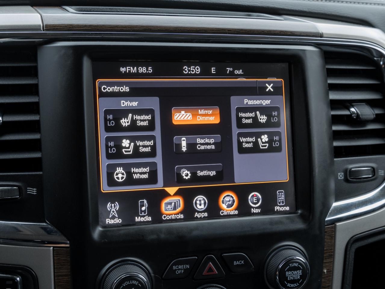 2017 RAM 1500 4WD Crew Cab 140.5 Laramie, NO ACCIDENT, LEATHER, Photo