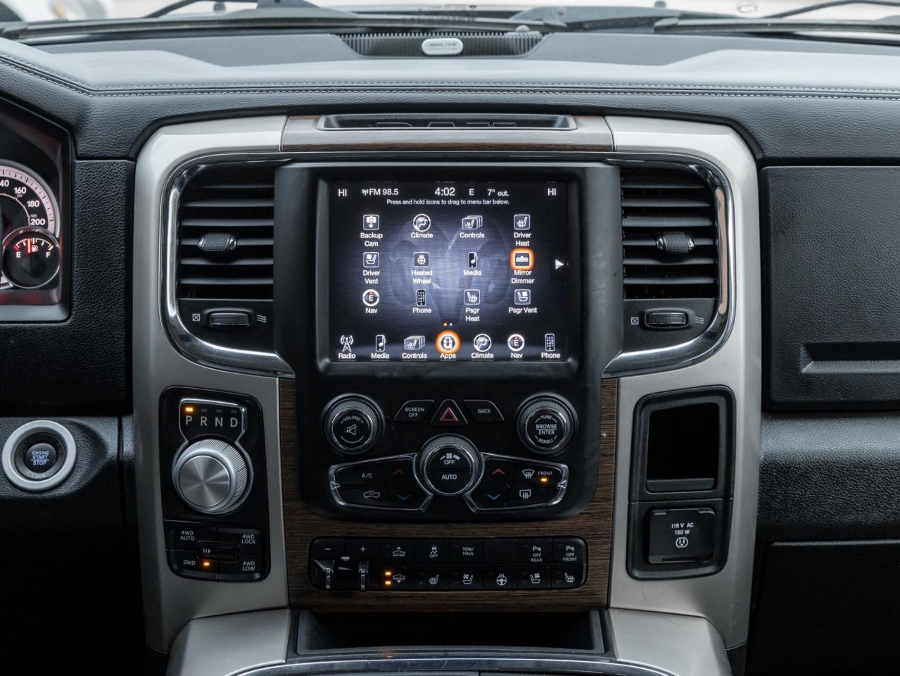 2017 RAM 1500 4WD Crew Cab 140.5 Laramie, NO ACCIDENT, LEATHER, Photo