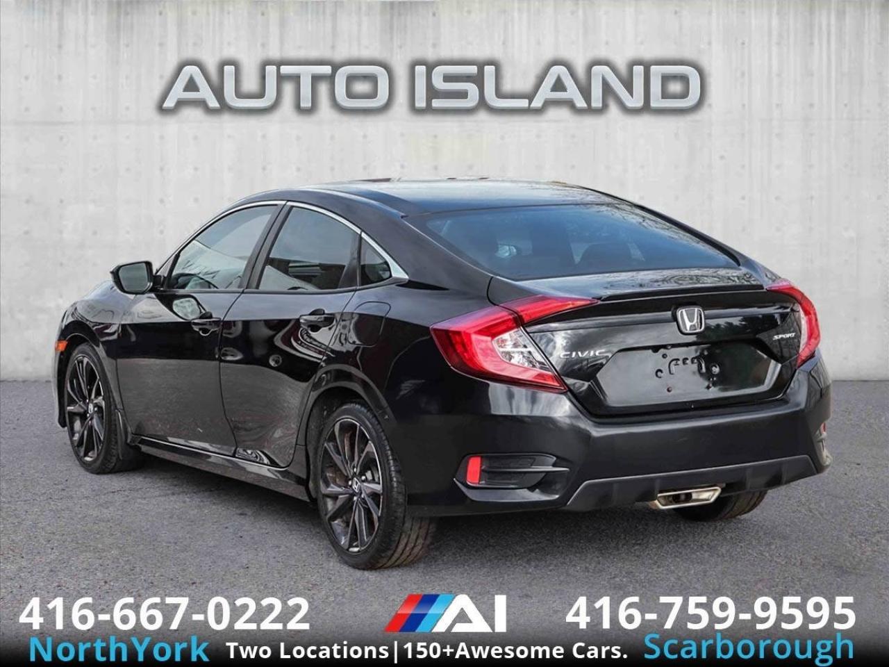 2020 Honda Civic Sport -One Owner-Sunroof-18in Wheels-Remote Start Photo