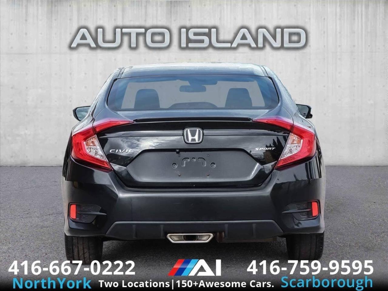 2020 Honda Civic Sport -One Owner-Sunroof-18in Wheels-Remote Start Photo