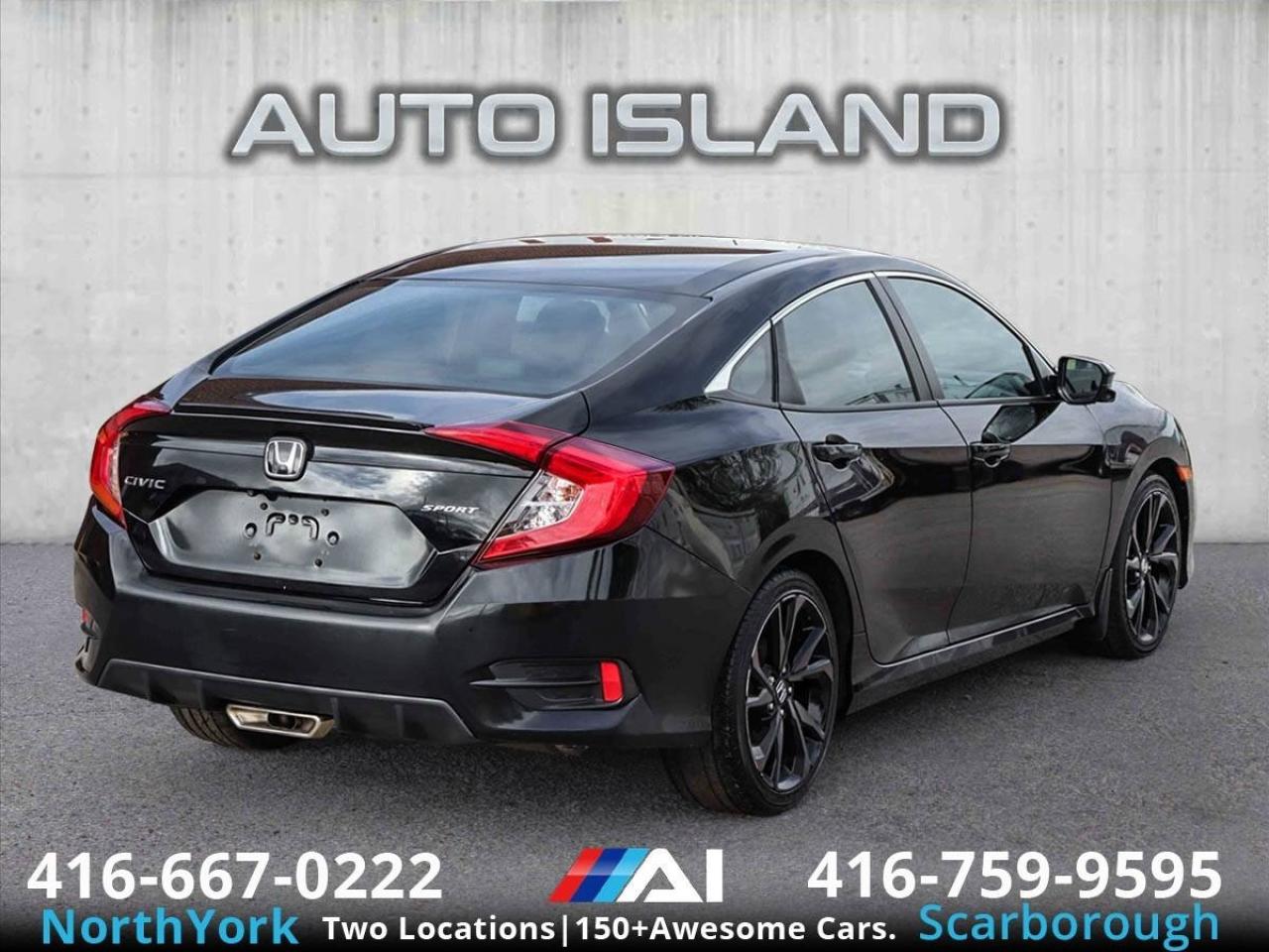 2020 Honda Civic Sport -One Owner-Sunroof-18in Wheels-Remote Start Photo