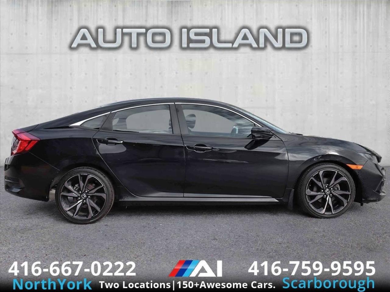 2020 Honda Civic Sport -One Owner-Sunroof-18in Wheels-Remote Start Photo
