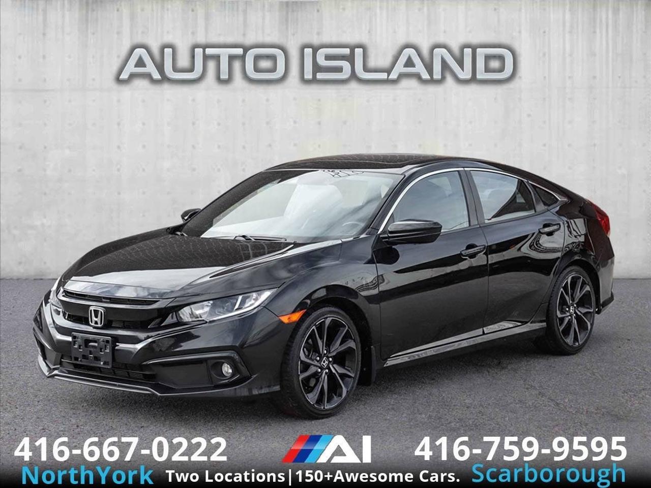 2020 Honda Civic Sport -One Owner-Sunroof-18in Wheels-Remote Start Photo