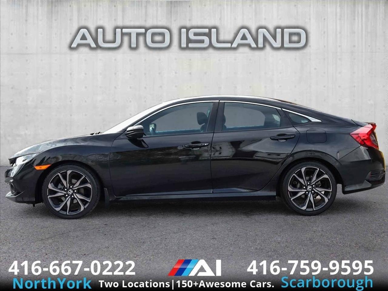 2020 Honda Civic Sport -One Owner-Sunroof-18in Wheels-Remote Start Photo