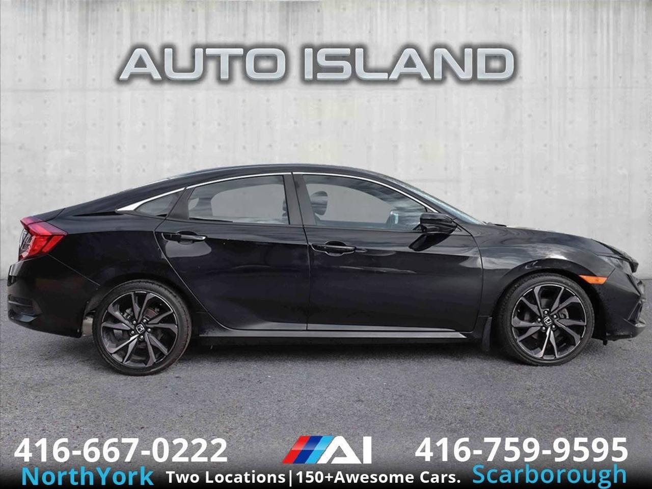 2020 Honda Civic Sport -One Owner-Sunroof-18in Wheels-Remote Start Photo