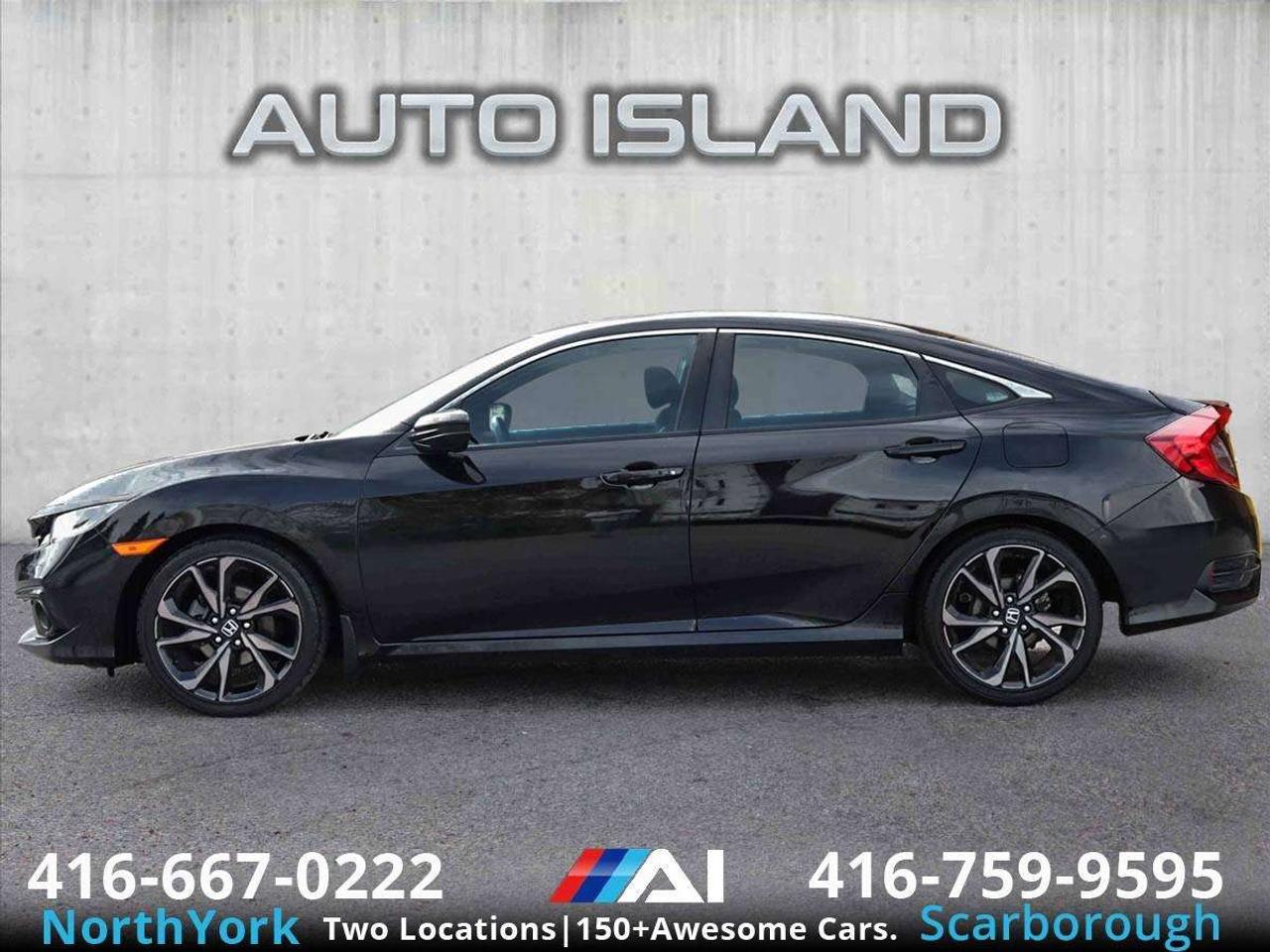 2020 Honda Civic Sport -One Owner-Sunroof-18in Wheels-Remote Start Photo