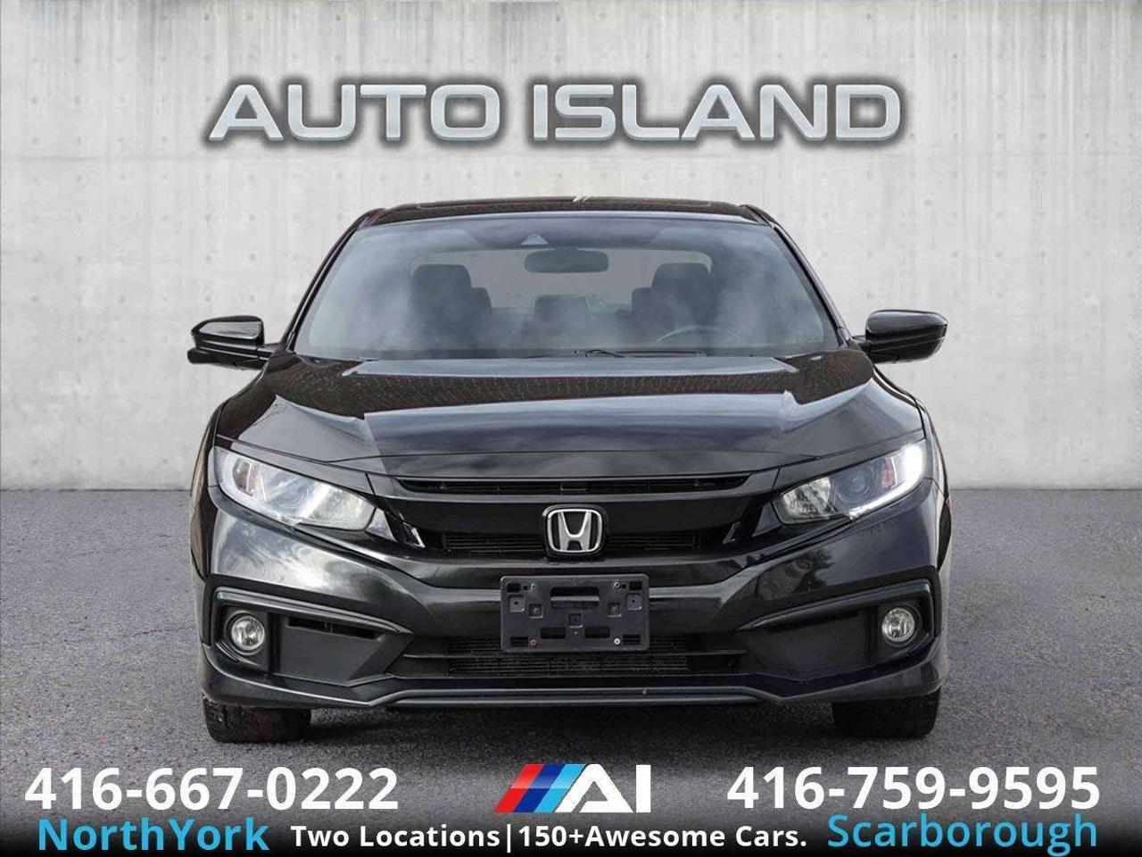 2020 Honda Civic Sport -One Owner-Sunroof-18in Wheels-Remote Start Photo1