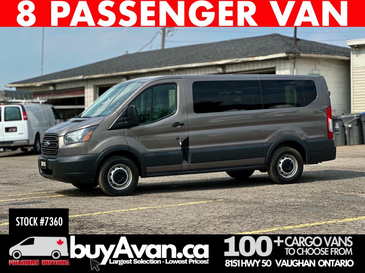 2016 Ford Transit Passenger Wagon 130"WB Low Roof 8 PASSENGER Photo