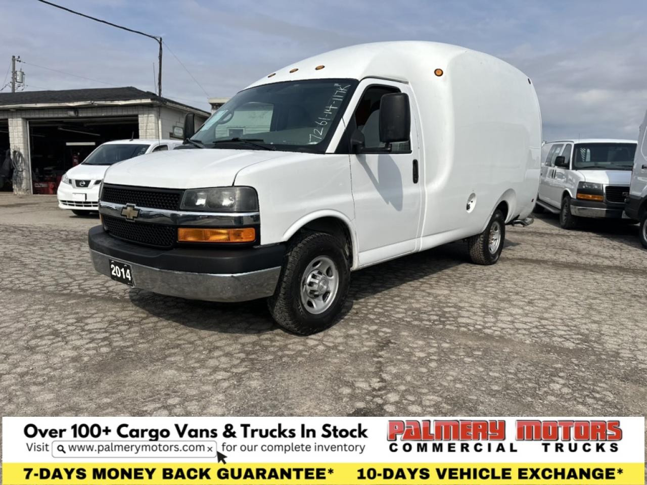 2014 GMC Savana Cargo Van Bubble Van V8 Gas Photo4
