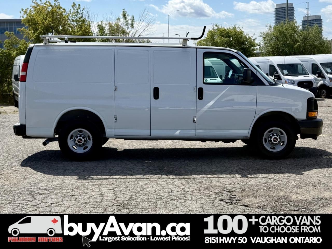 2014 GMC Savana Cargo Van Racks Shelves Divider Photo