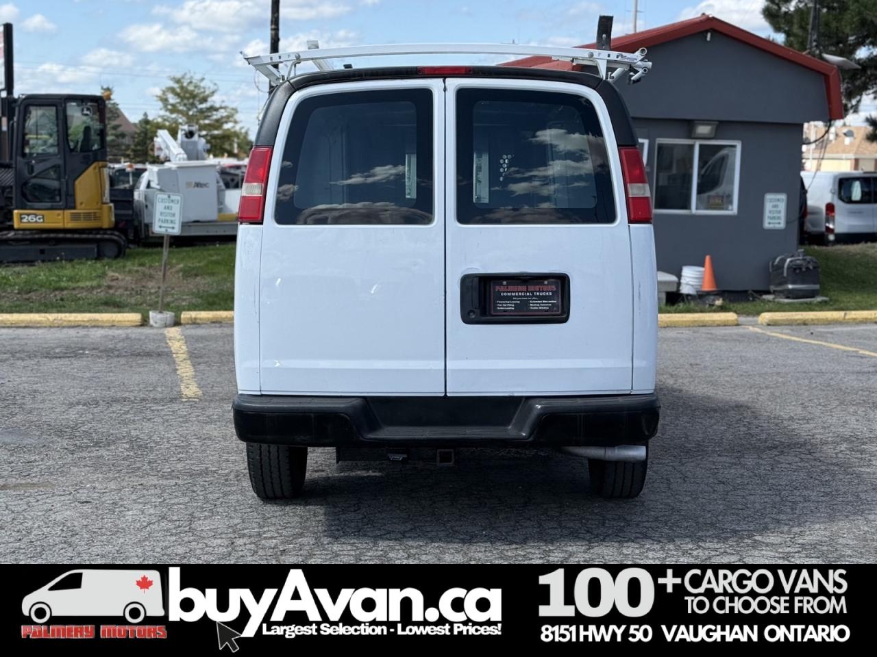 2014 GMC Savana Cargo Van Racks Shelves Divider Photo