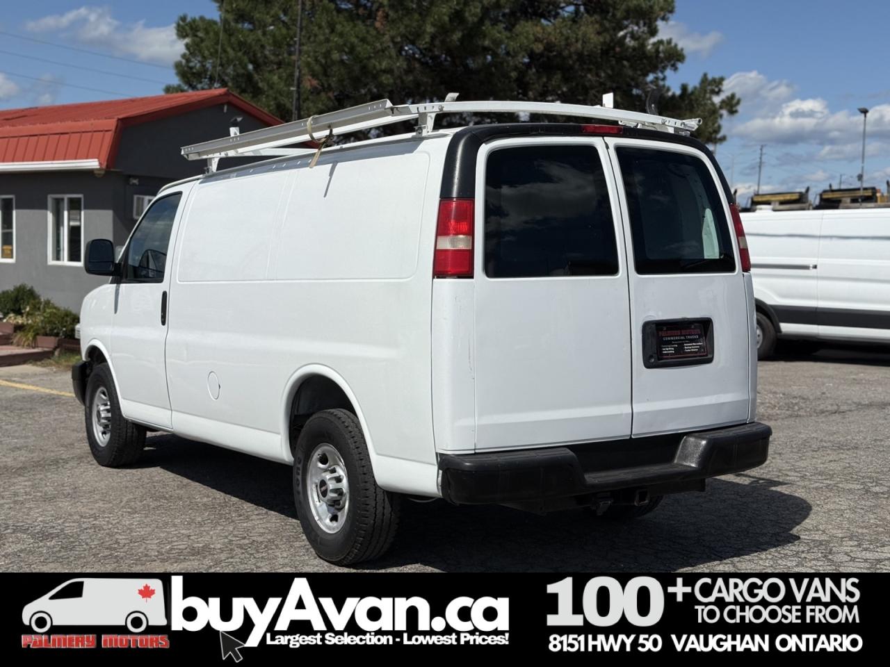 2014 GMC Savana Cargo Van Racks Shelves Divider Photo
