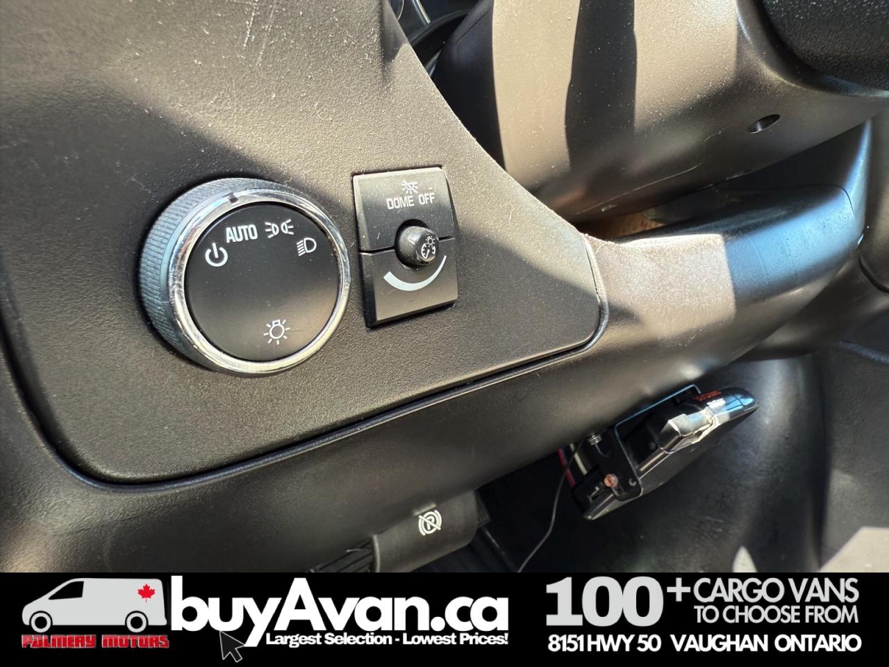 2014 GMC Savana Cargo Van Racks Shelves Divider Photo