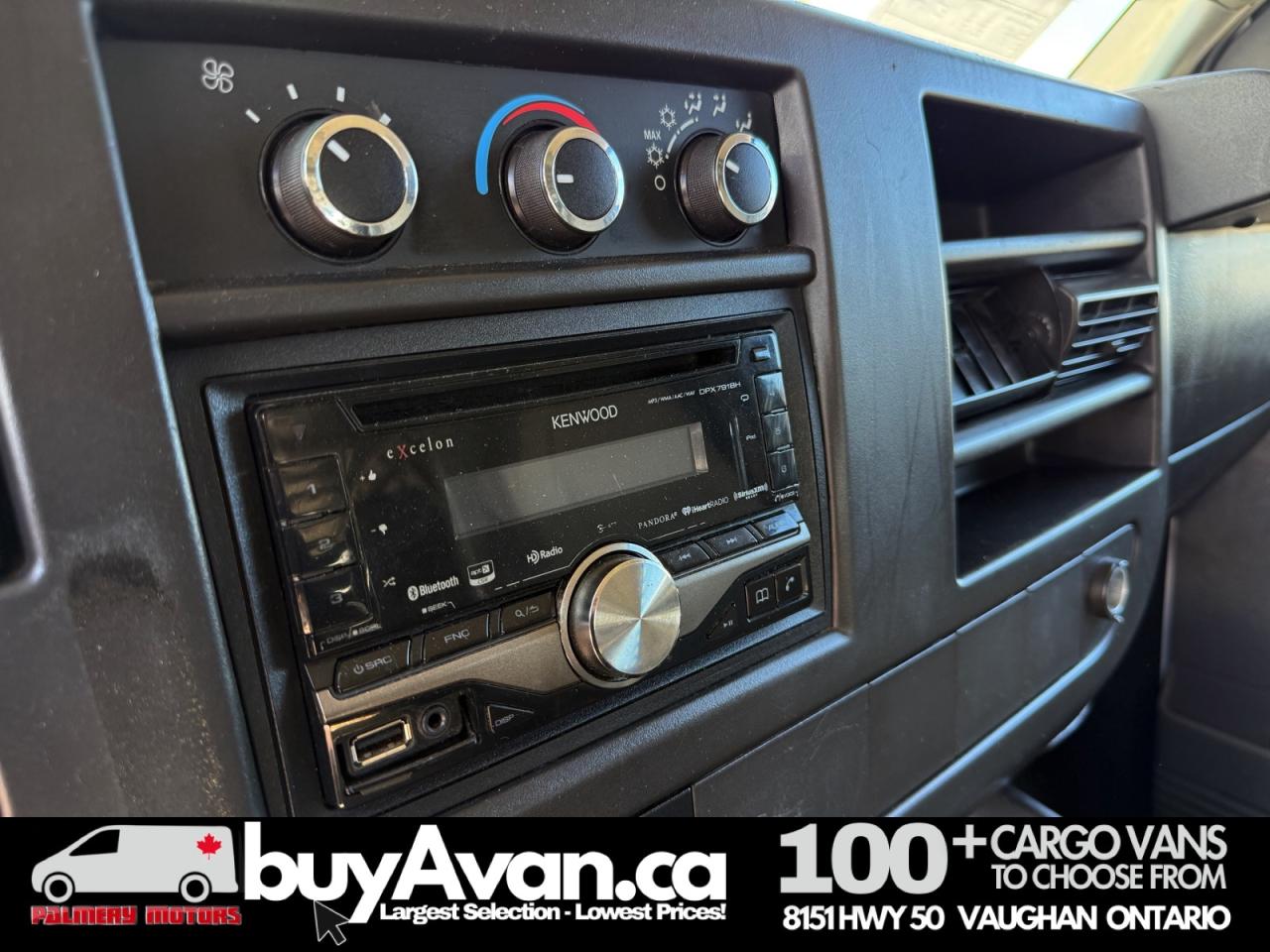 2014 GMC Savana Cargo Van Racks Shelves Divider Photo