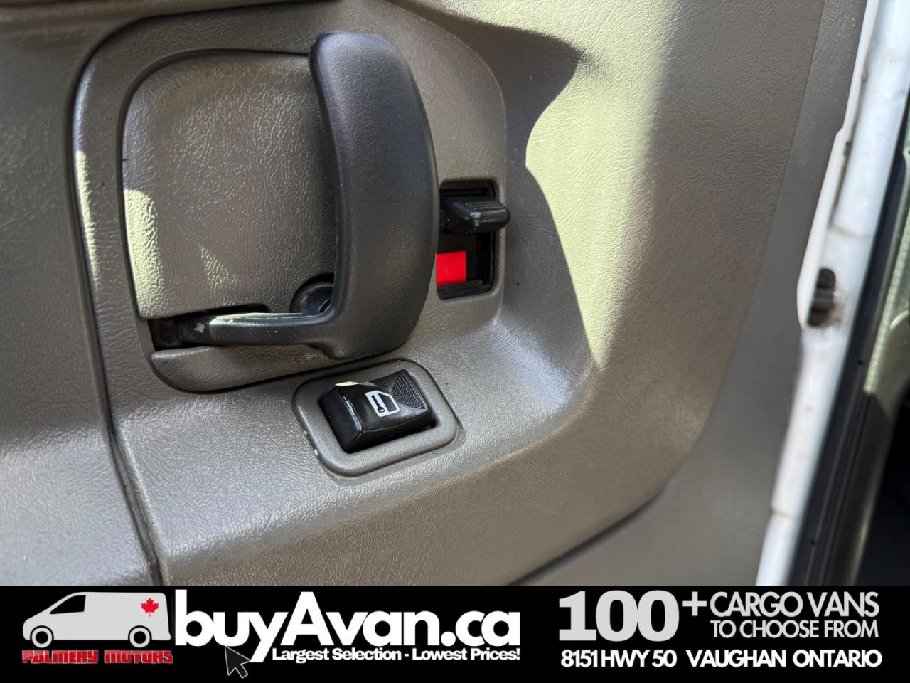 2014 GMC Savana Cargo Van Racks Shelves Divider Photo