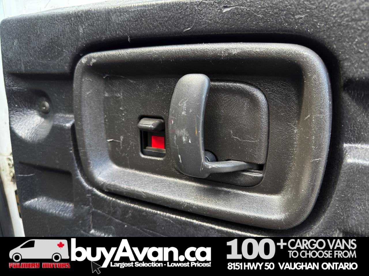 2014 GMC Savana Cargo Van Racks Shelves Divider Photo