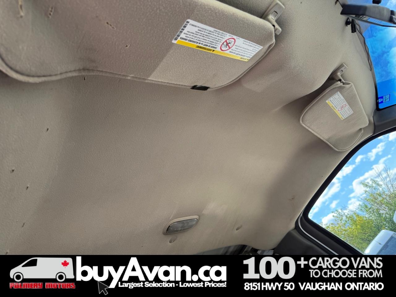 2014 GMC Savana Cargo Van Racks Shelves Divider Photo