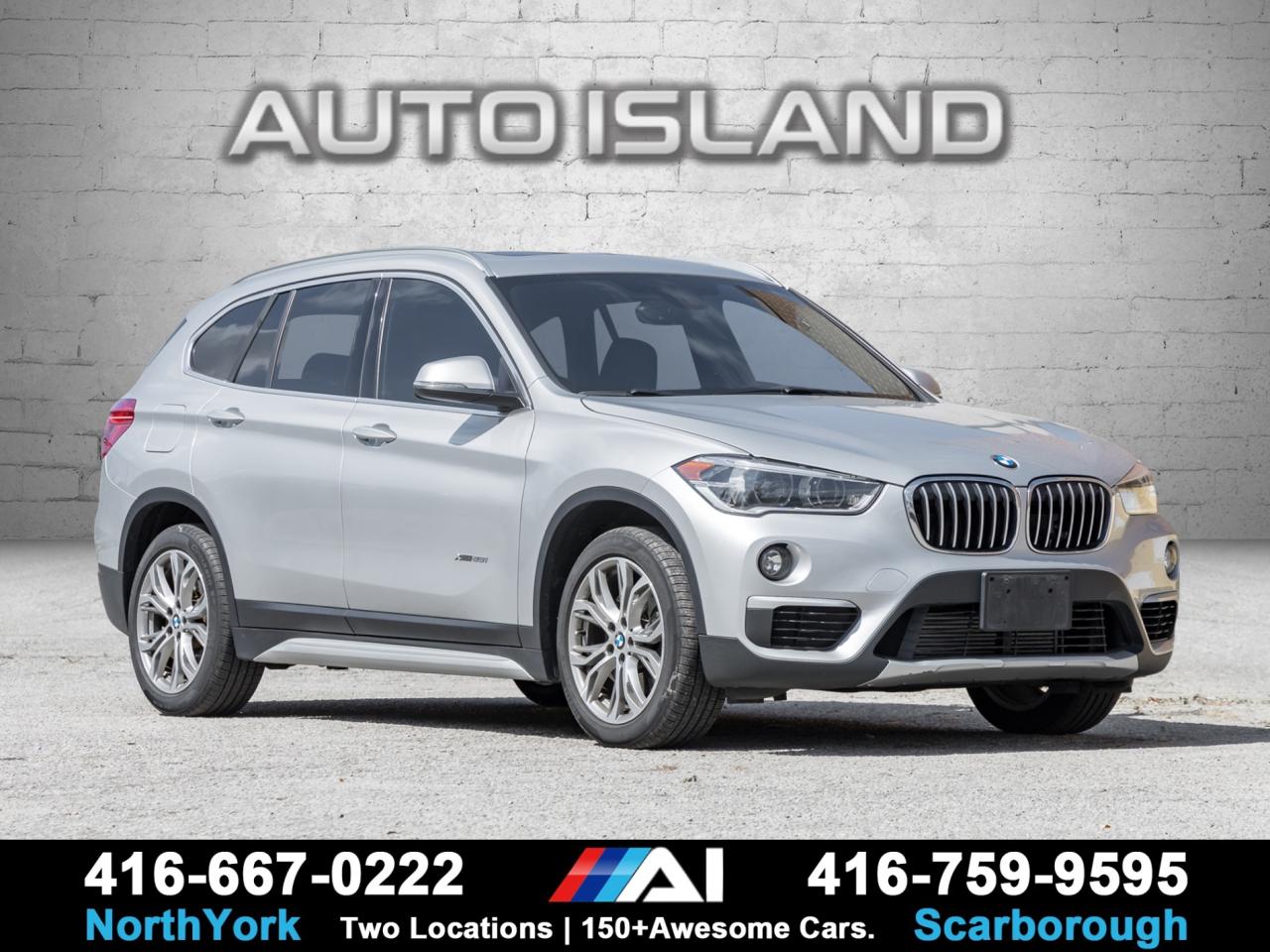 2018 BMW X1 XDrive28i Premium PKG-Dealer Serviced-Pano Roof-Sp Photo0