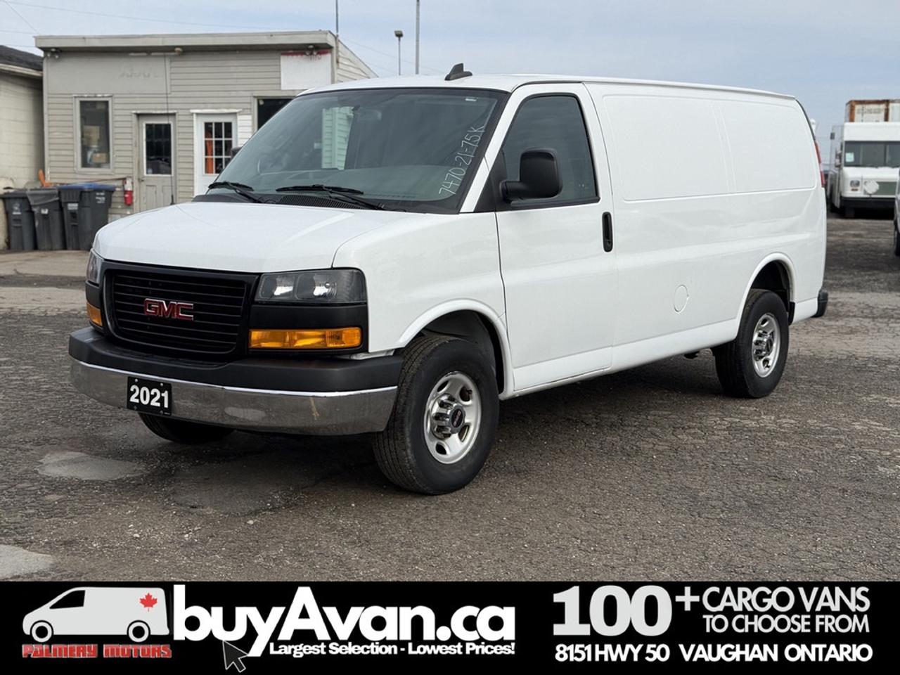 2021 GMC Savana Cargo Van Loaded Cargo Van Photo4