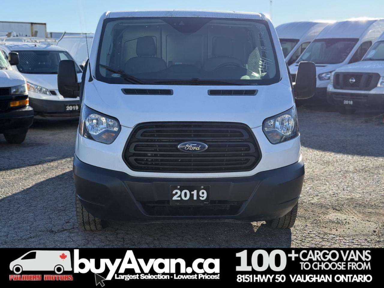 2019 Ford Transit Cargo Van T-250 148"WB Low RF Shelves + Divider Photo