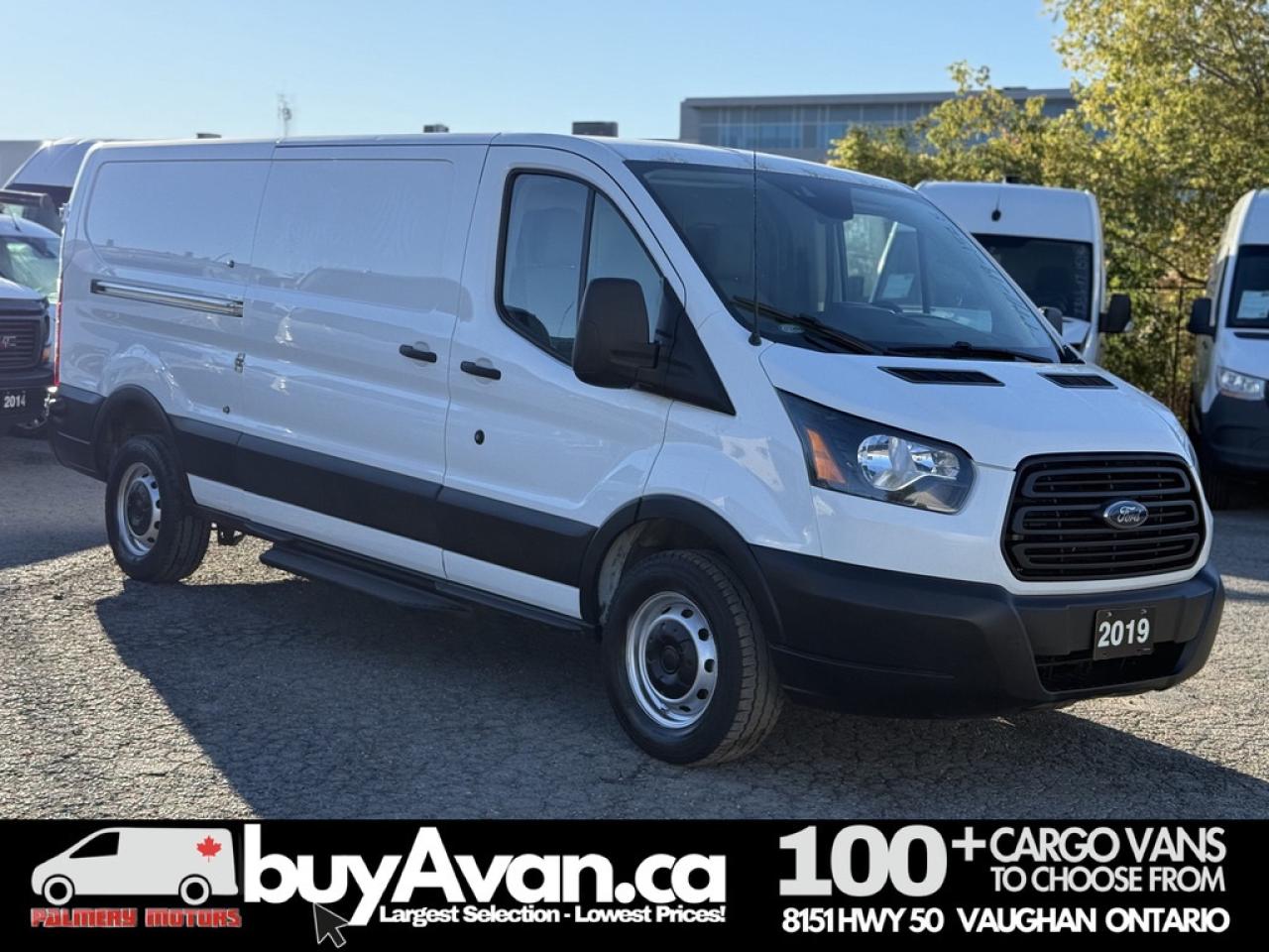 2019 Ford Transit Cargo Van T-250 148"WB Low RF Shelves + Divider Photo