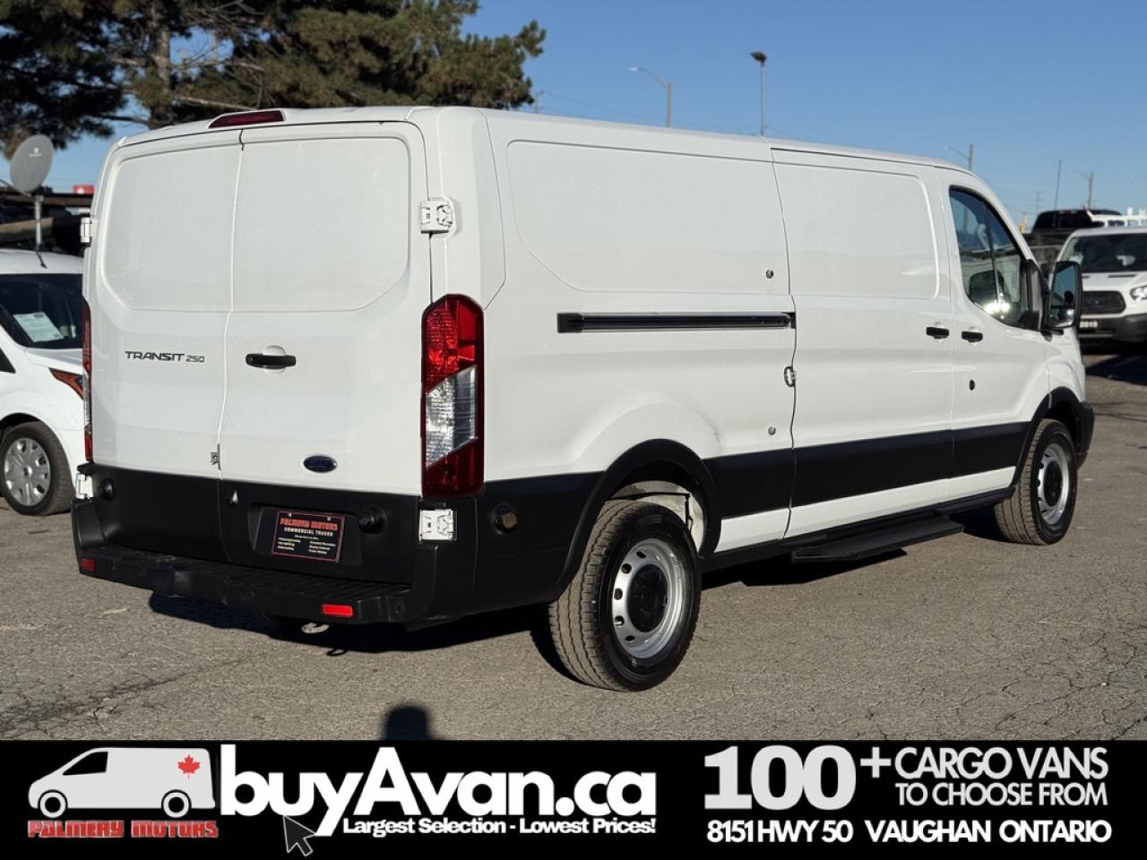 2019 Ford Transit Cargo Van T-250 148"WB Low RF Shelves + Divider Photo