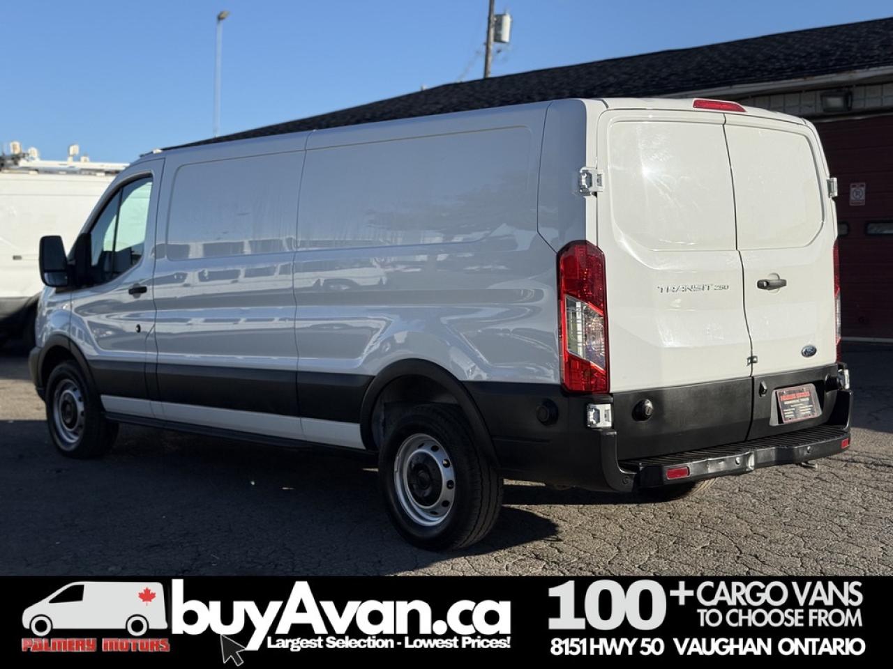 2019 Ford Transit Cargo Van T-250 148"WB Low RF Shelves + Divider Photo
