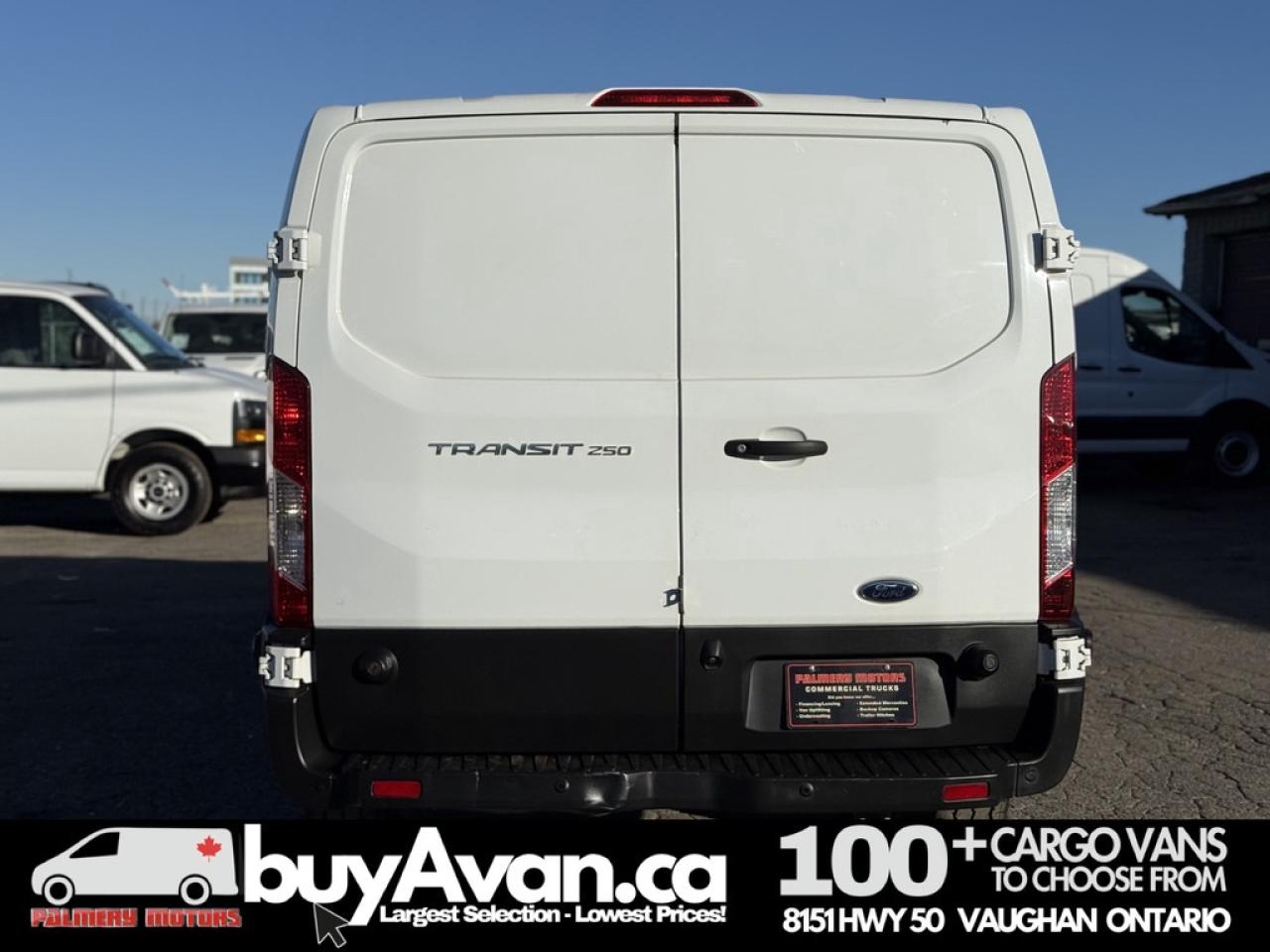 2019 Ford Transit Cargo Van T-250 148"WB Low RF Shelves + Divider Photo