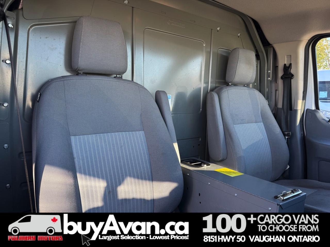 2019 Ford Transit Cargo Van T-250 148"WB Low RF Shelves + Divider Photo