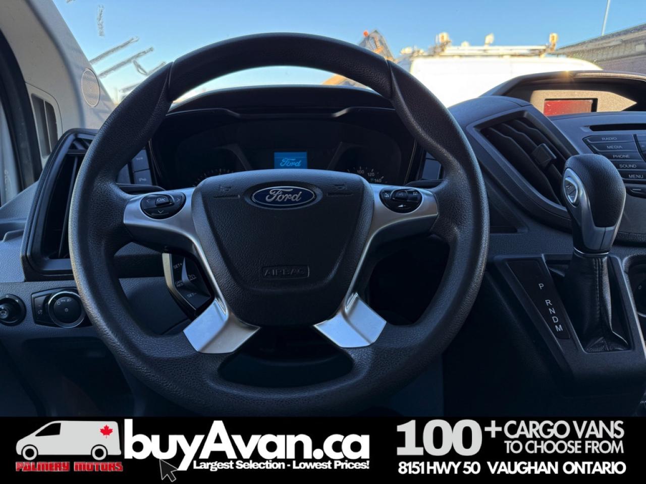 2019 Ford Transit Cargo Van T-250 148"WB Low RF Shelves + Divider Photo