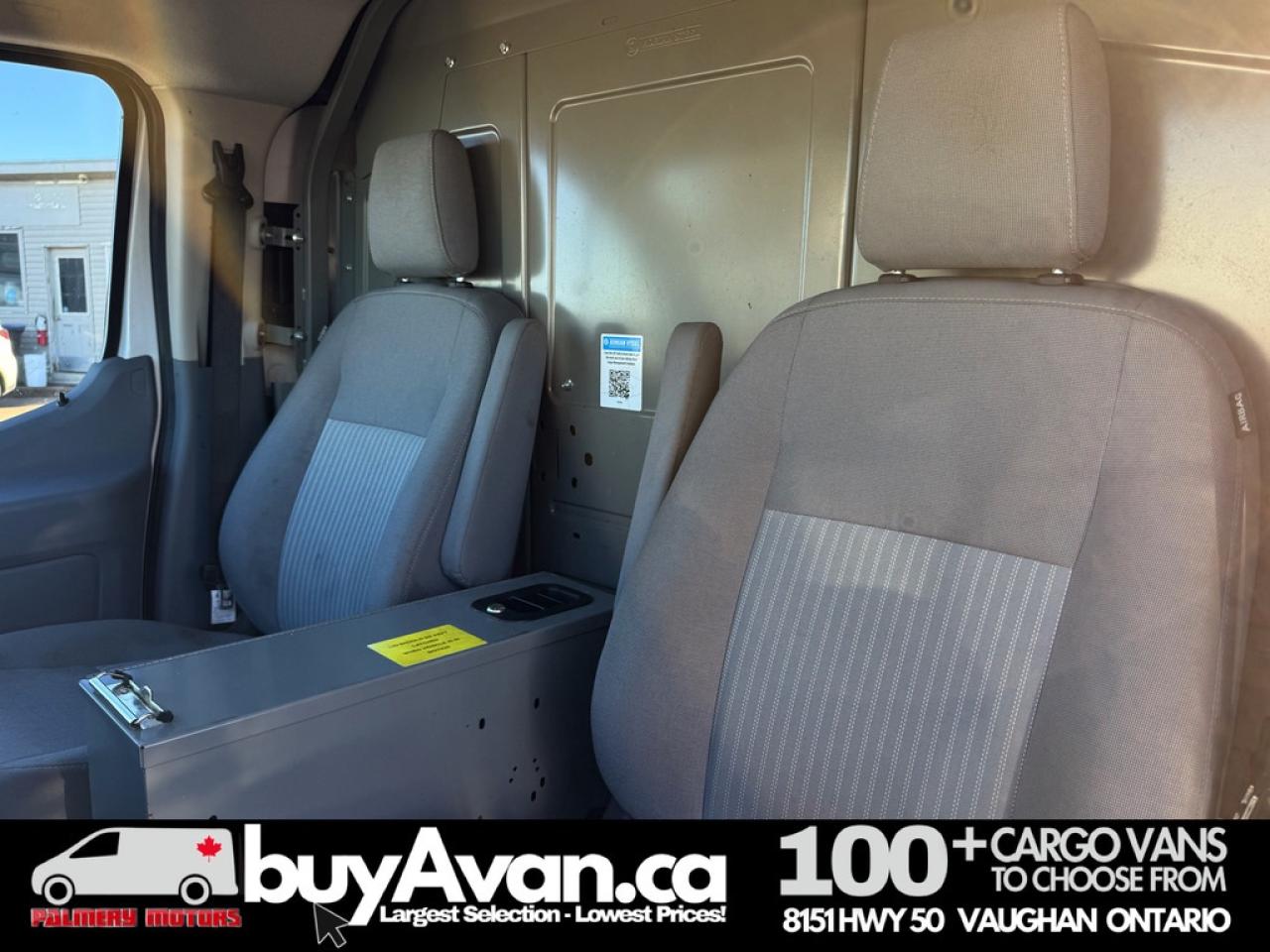2019 Ford Transit Cargo Van T-250 148"WB Low RF Shelves + Divider Photo