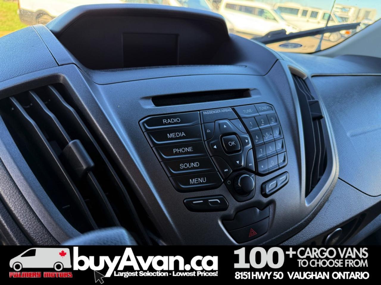 2019 Ford Transit Cargo Van T-250 148"WB Low RF Shelves + Divider Photo