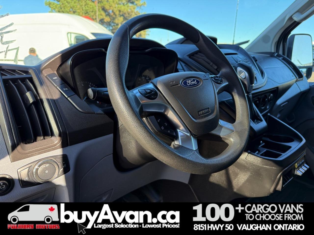 2019 Ford Transit Cargo Van T-250 148"WB Low RF Shelves + Divider Photo