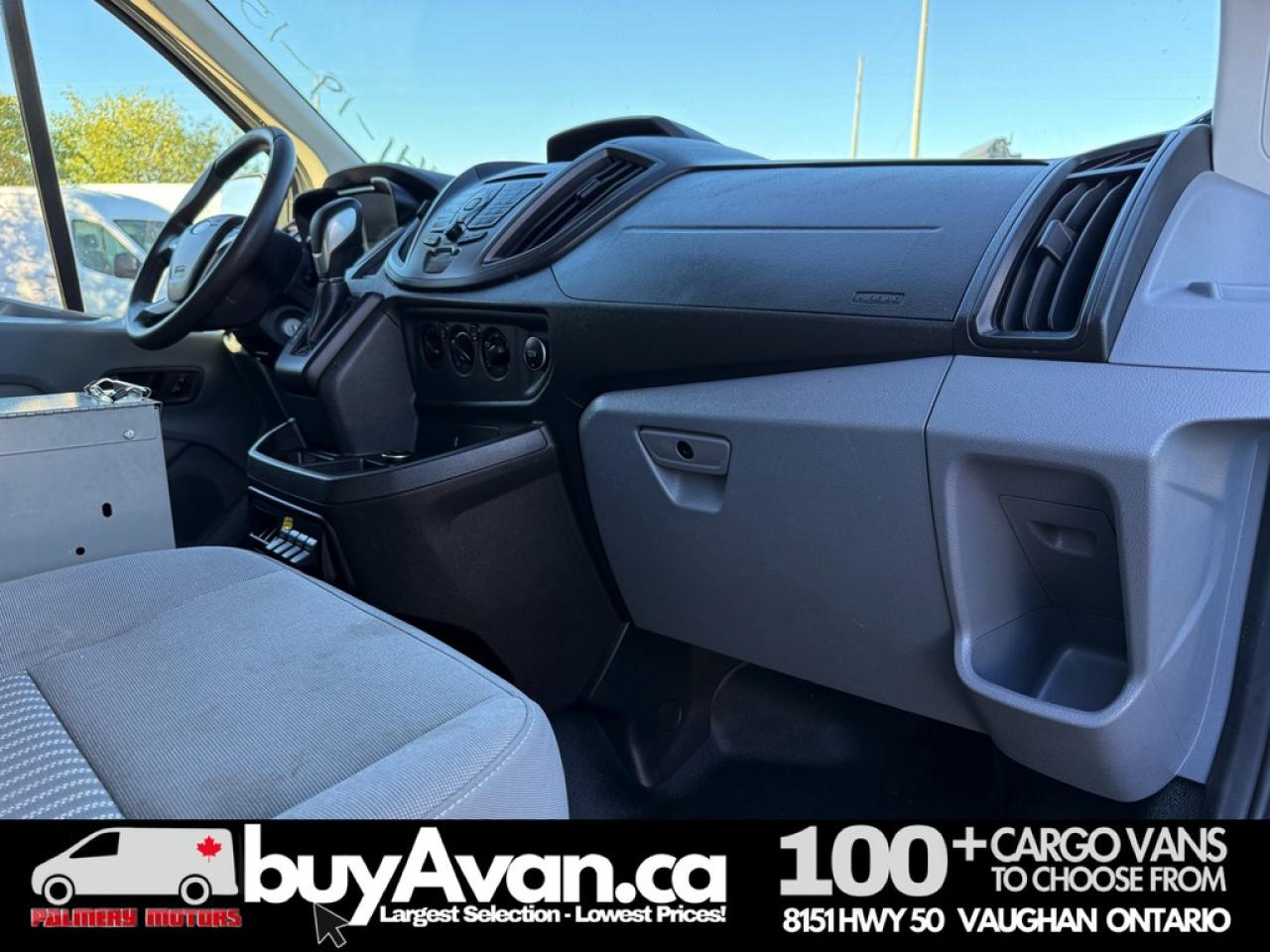 2019 Ford Transit Cargo Van T-250 148"WB Low RF Shelves + Divider Photo