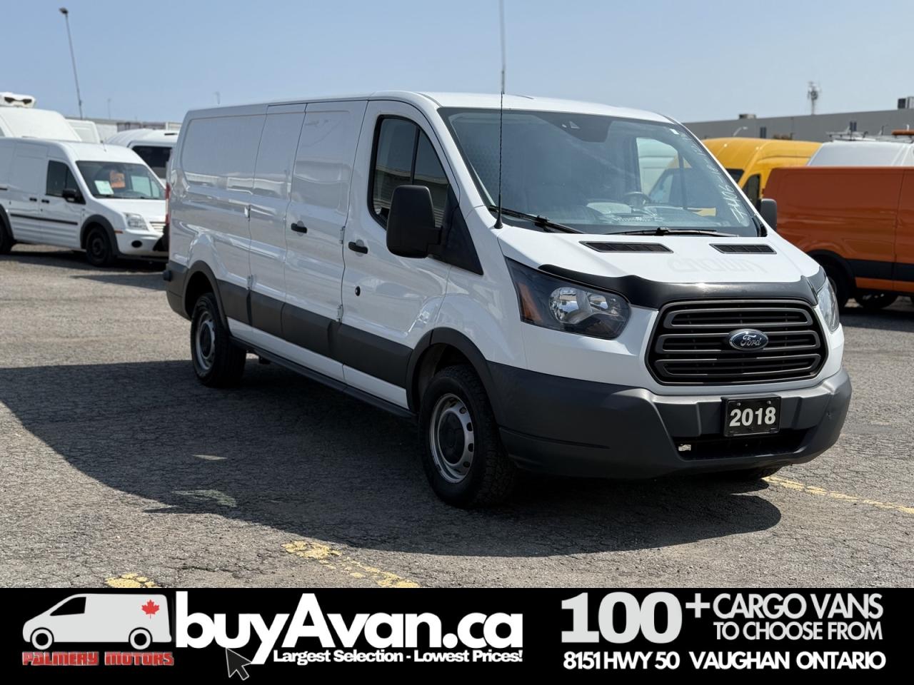 2018 Ford Transit Cargo Van T-250 148" Low Roof + Divider Photo