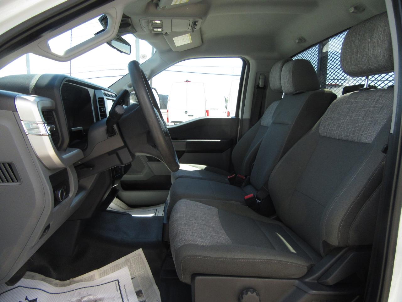 2023 Ford F-550 DIESEL 4X4 WITH 14 FT FLAT DECK/TOW PKG Photo