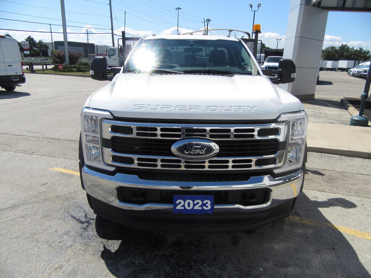 2023 Ford F-550 DIESEL 4X4 WITH 14 FT FLAT DECK/TOW PKG Photo