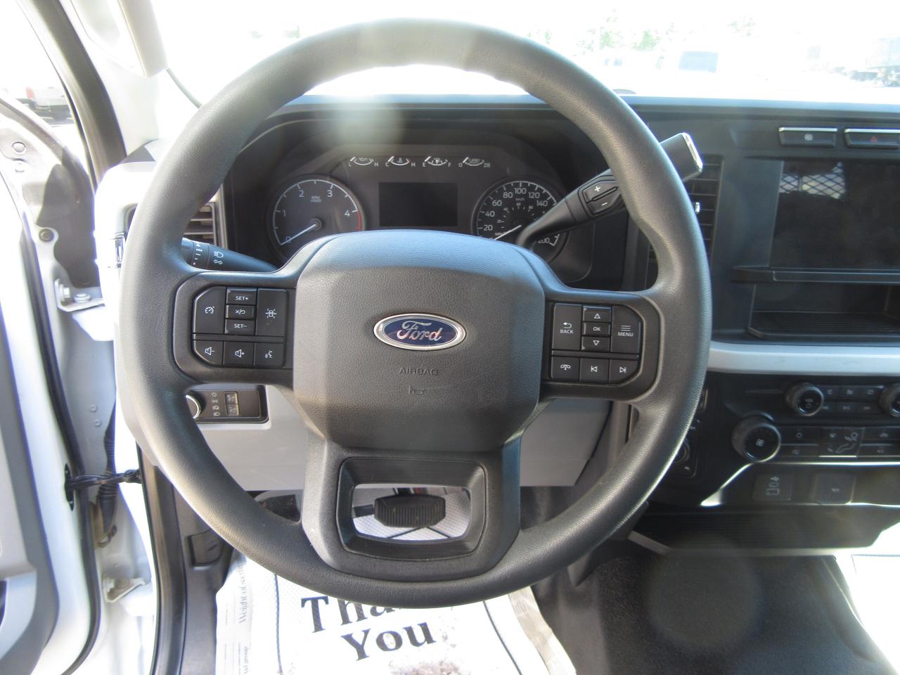 2023 Ford F-550 DIESEL 4X4 WITH 14 FT FLAT DECK/TOW PKG Photo