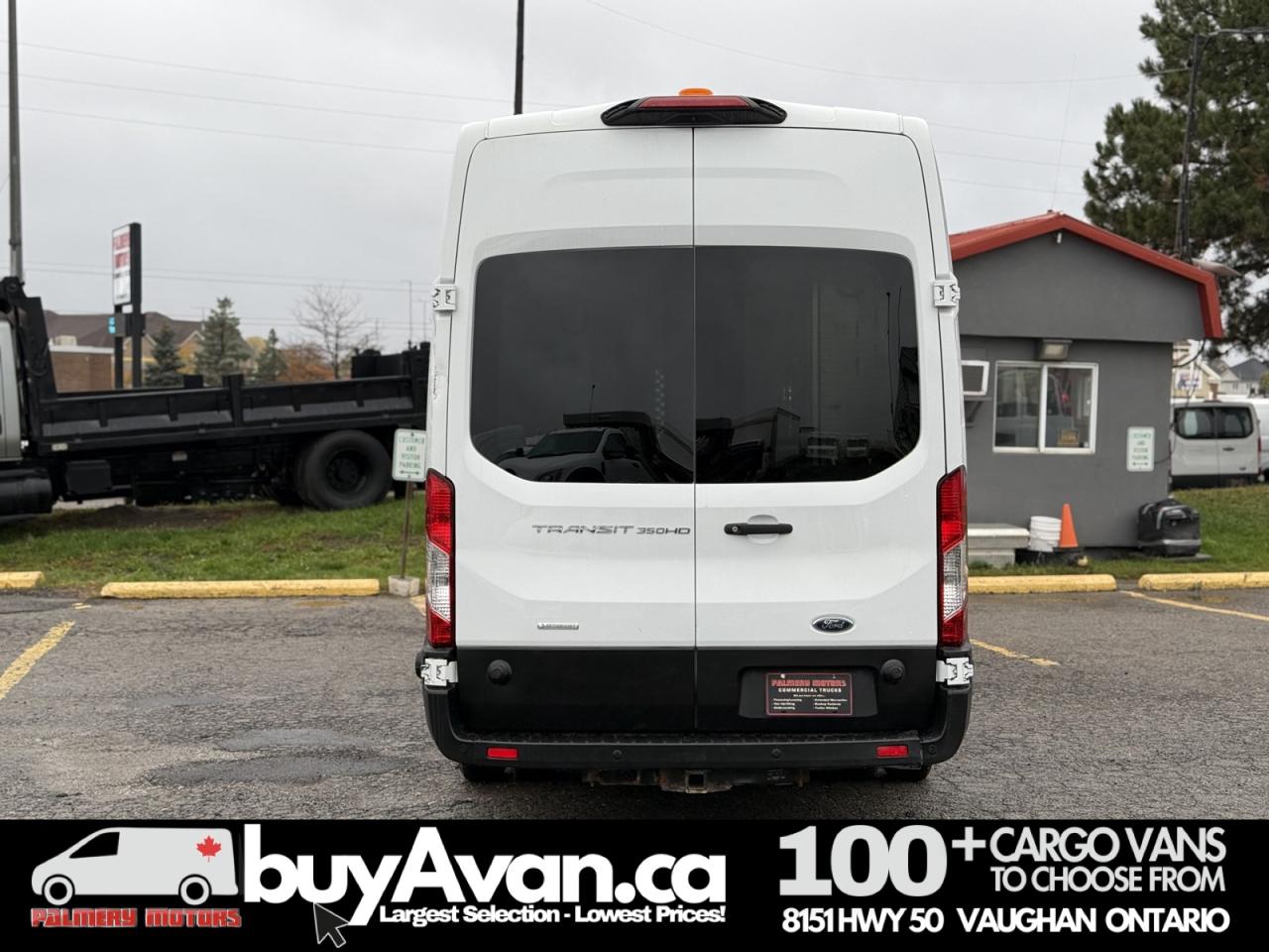 2019 Ford Transit Cargo Van T-350HD 148" EL HR Shelves + Divider Photo