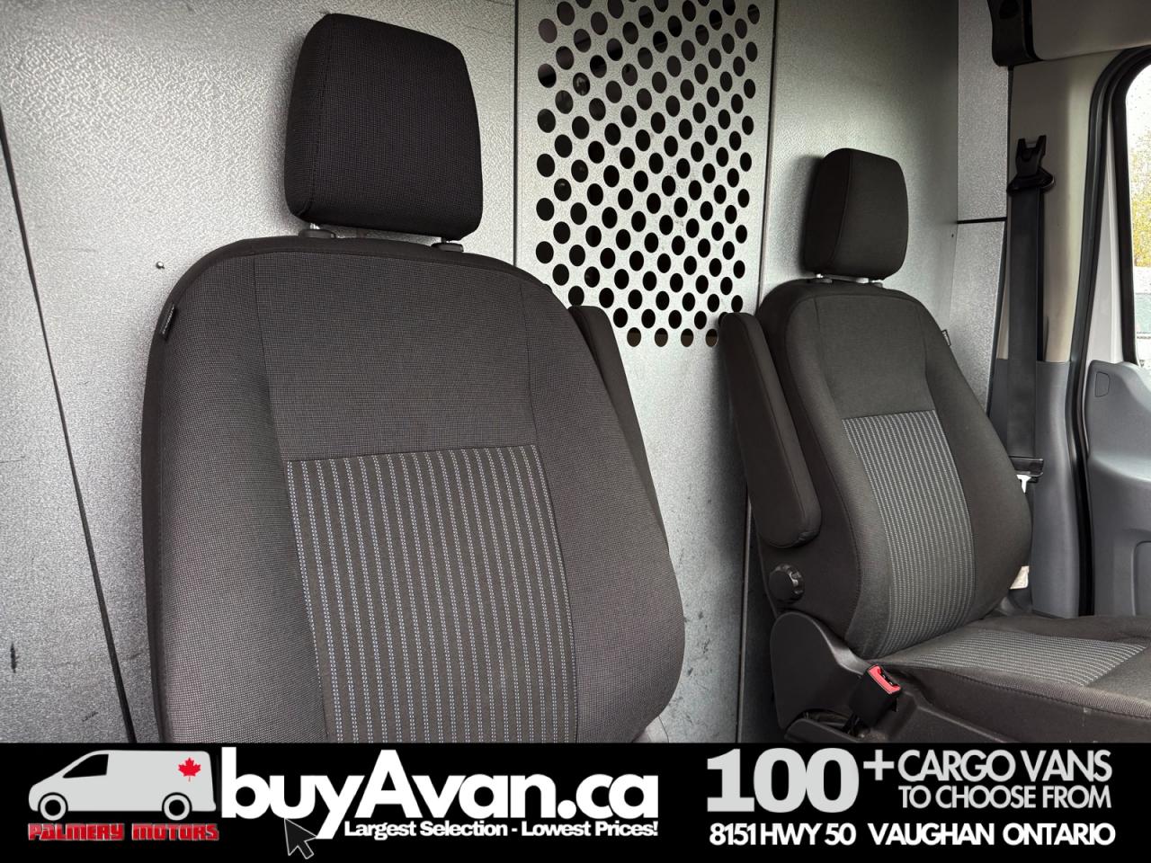 2019 Ford Transit Cargo Van T-350HD 148" EL HR Shelves + Divider Photo