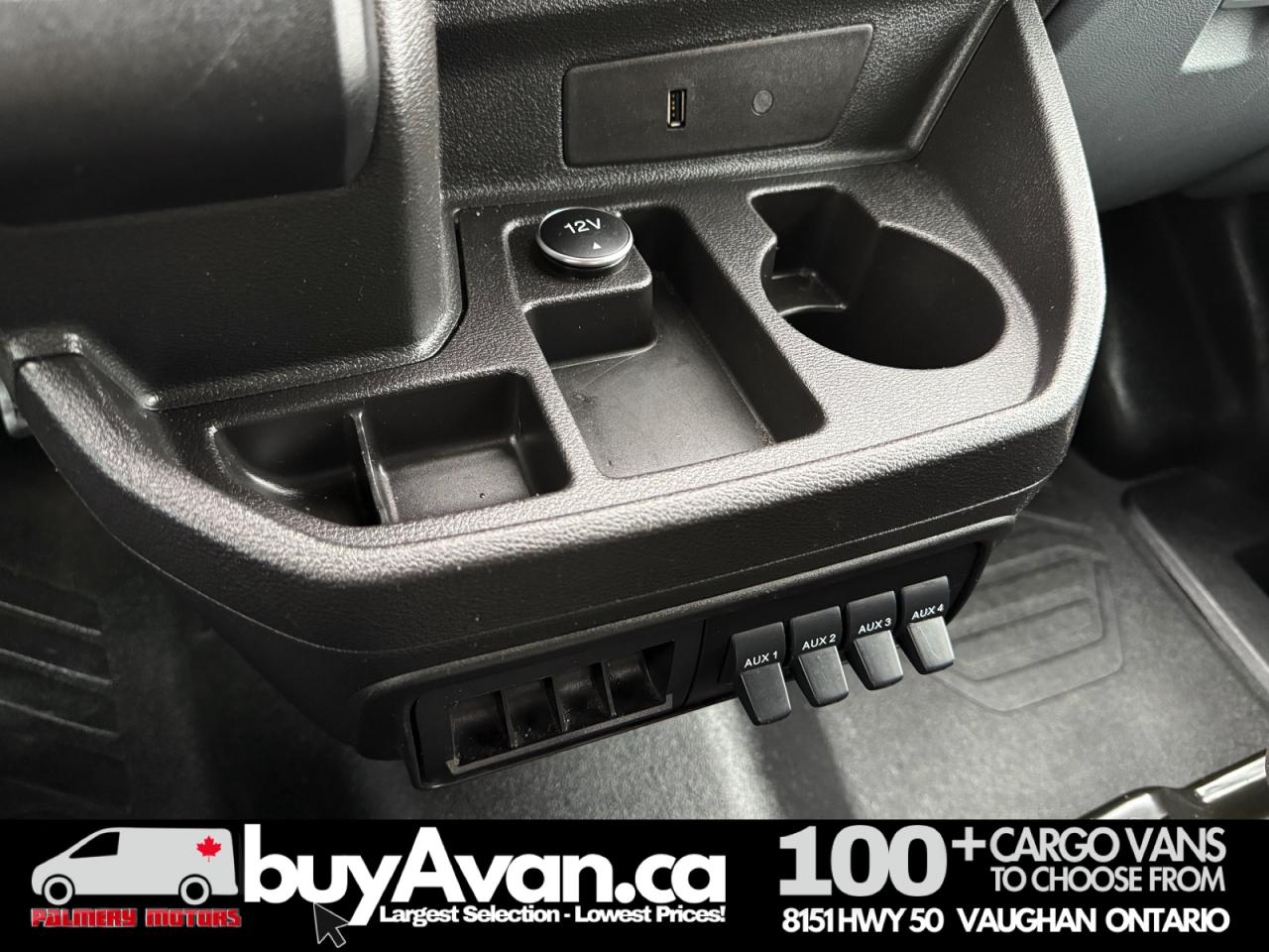 2019 Ford Transit Cargo Van T-350HD 148" EL HR Shelves + Divider Photo