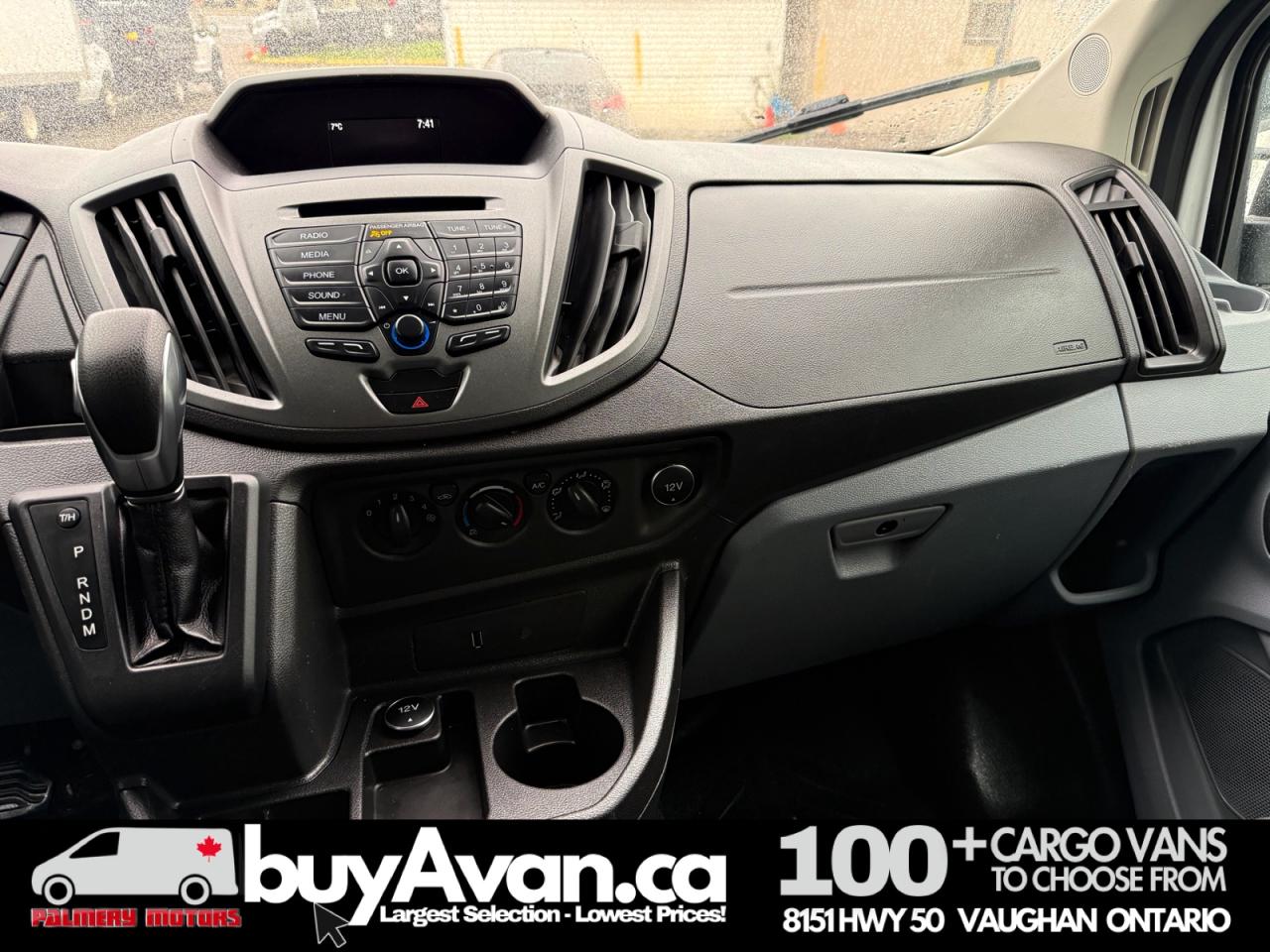 2019 Ford Transit Cargo Van T-350HD 148" EL HR Shelves + Divider Photo