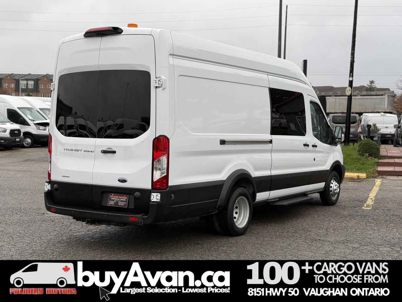 2019 Ford Transit Cargo Van T-350HD 148" EL HR Shelves + Divider Photo