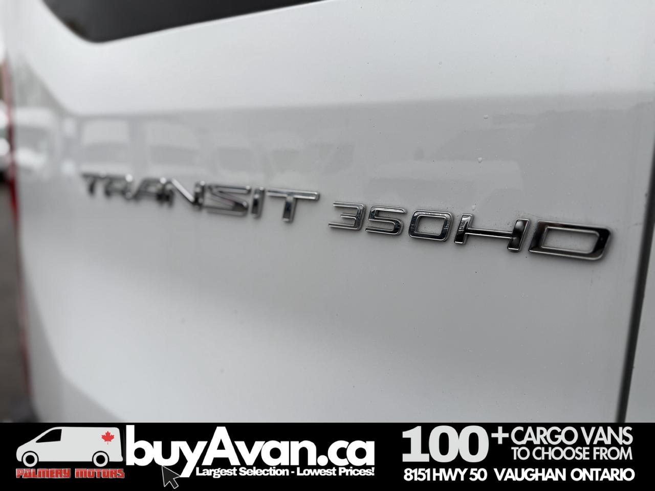 2019 Ford Transit Cargo Van T-350HD 148" EL HR Shelves + Divider Photo