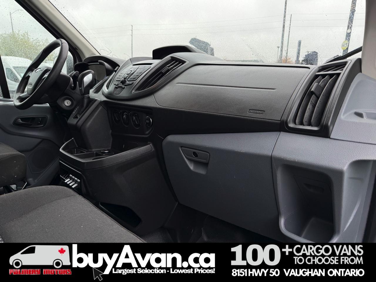 2019 Ford Transit Cargo Van T-350HD 148" EL HR Shelves + Divider Photo