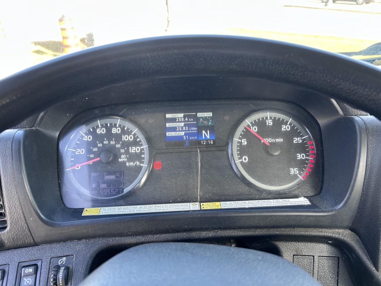 2017 Hino 338 338   CAB & CHASSIS   AUTO   24-26FT BOX WILL FIT Photo